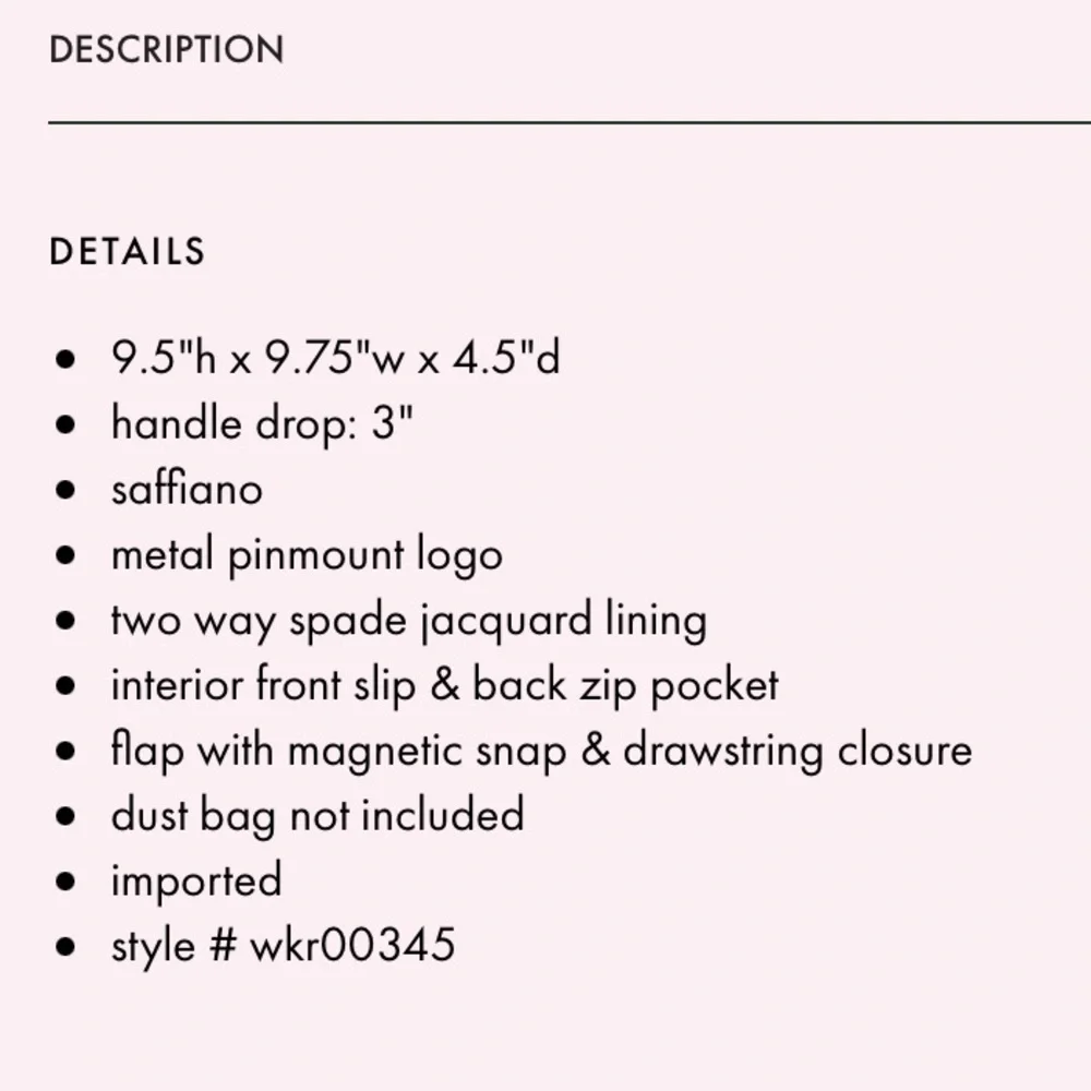 14. Kate Spade Lizzie Medium Flap Backpack in Black